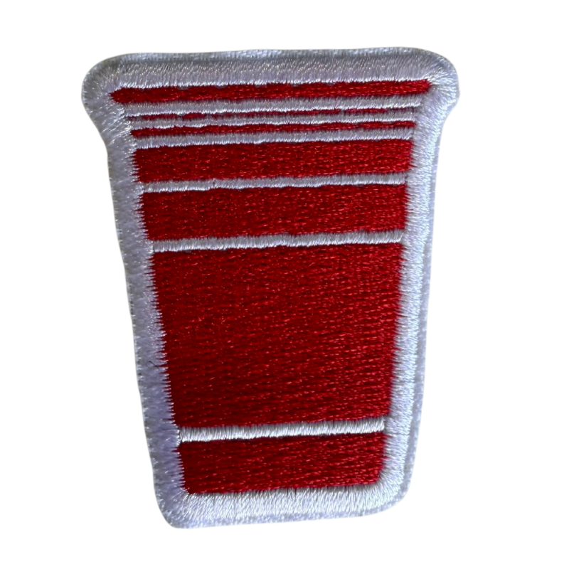 Red solo cup patch