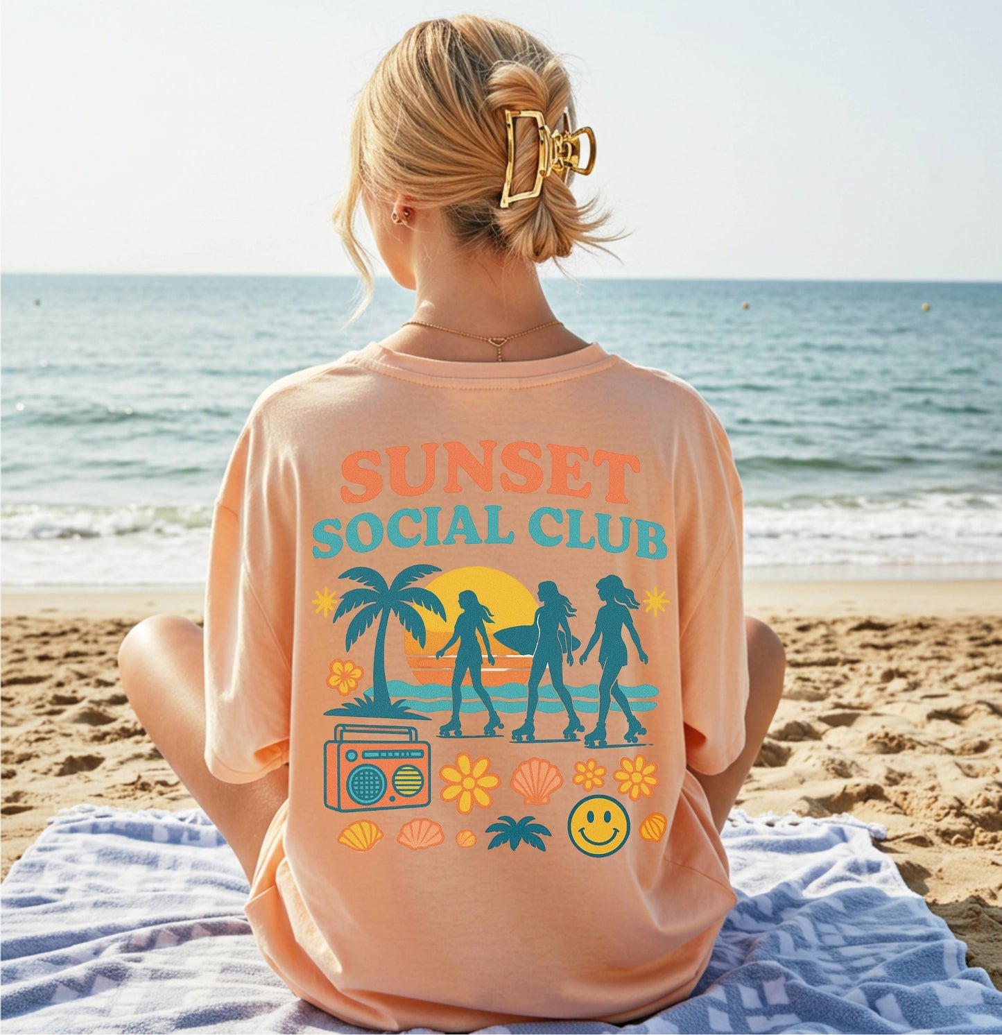 Sunset Social Club Tee