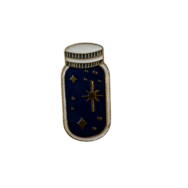 Mason jar pin
