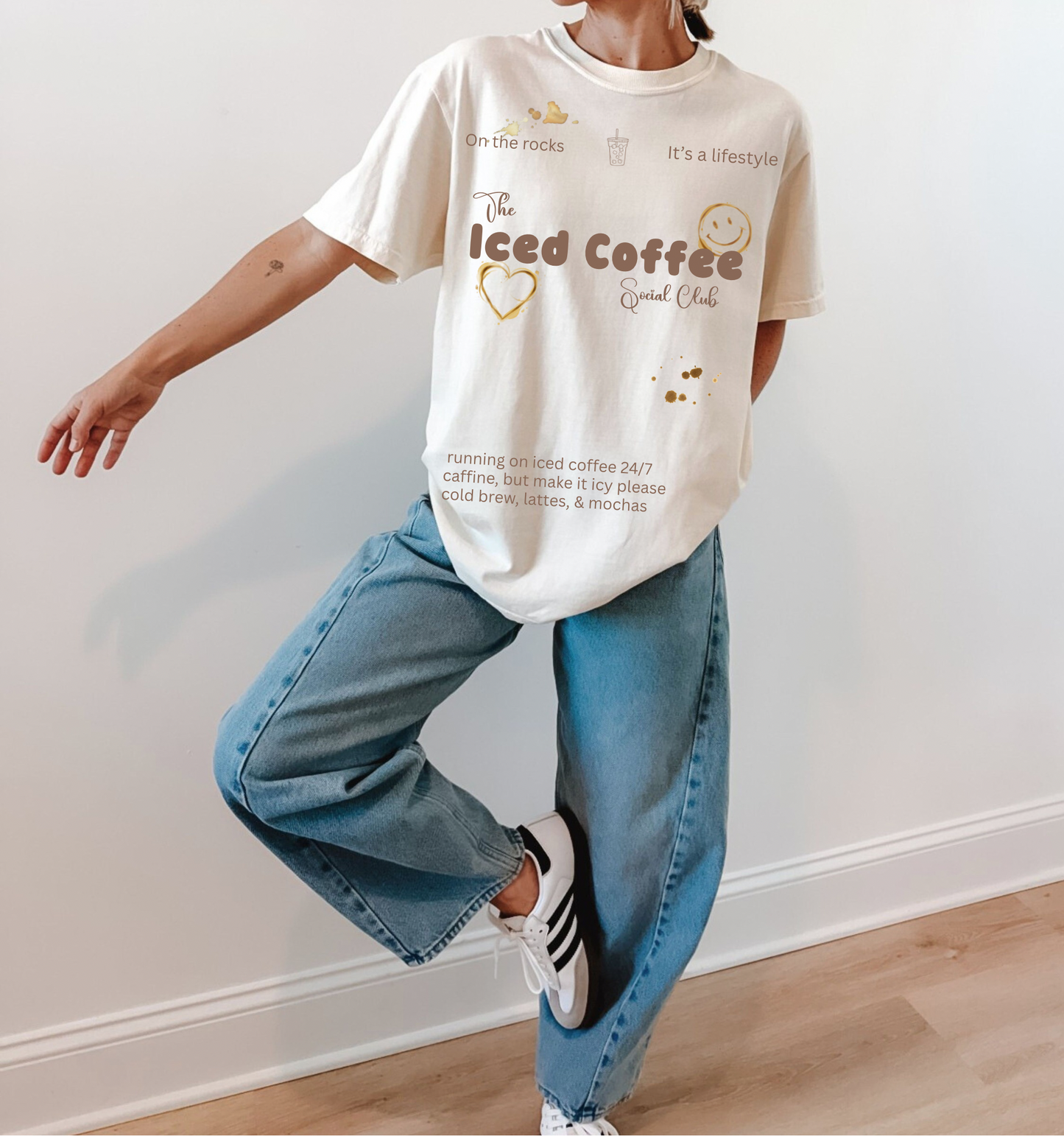 The Ice Coffee social club Tshirt