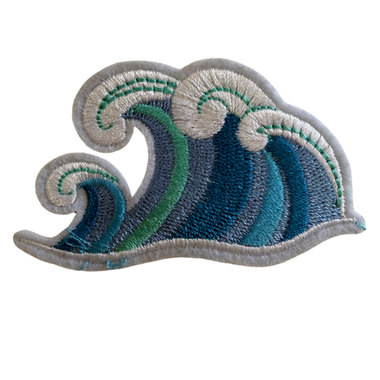 Crashing waves patch