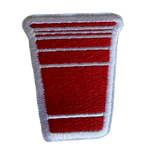 Red solo cup patch