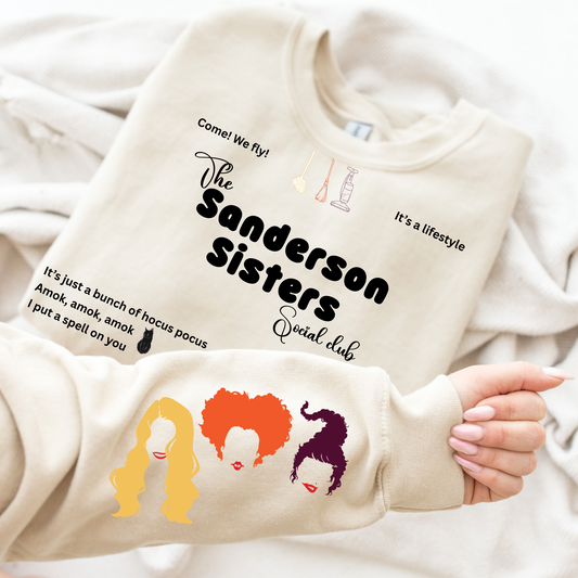 The Sanderson sister social club crew