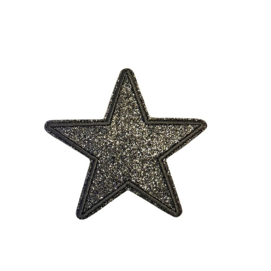 Glittery star patch