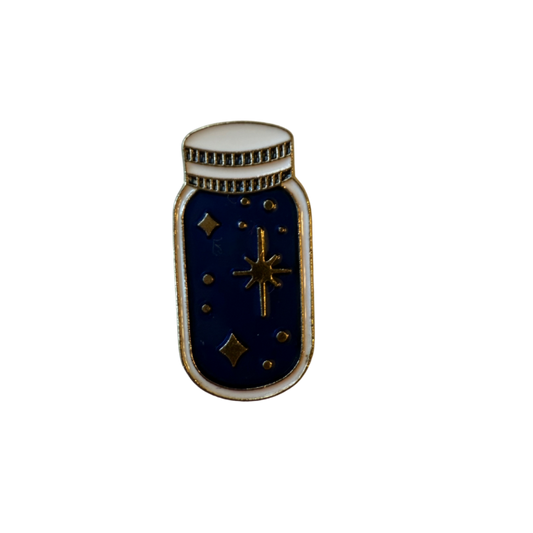 Mason jar pin