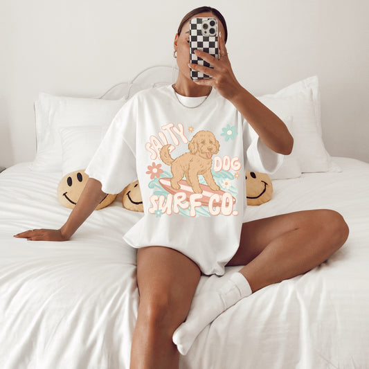 Salty dog surf co tee