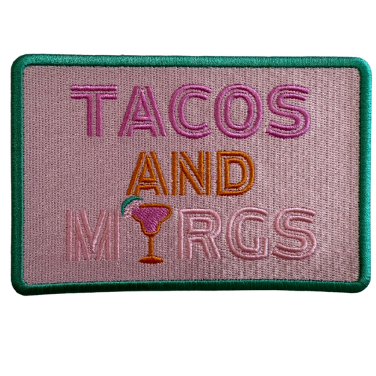 Tacos and margs patch