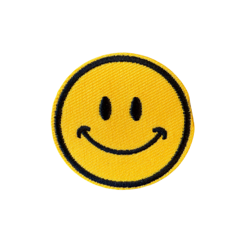 Smiley face patch