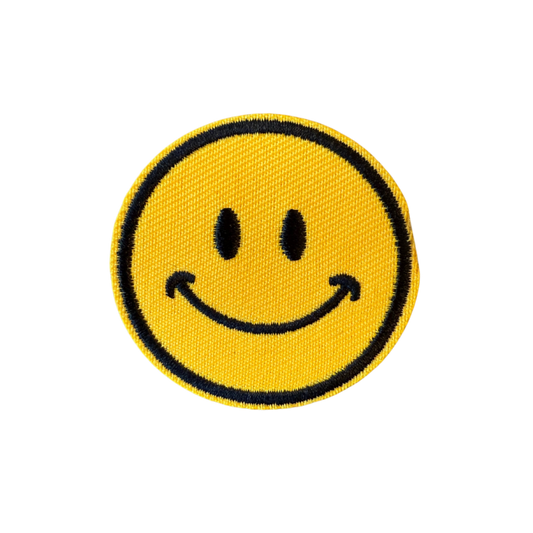 Smiley face patch