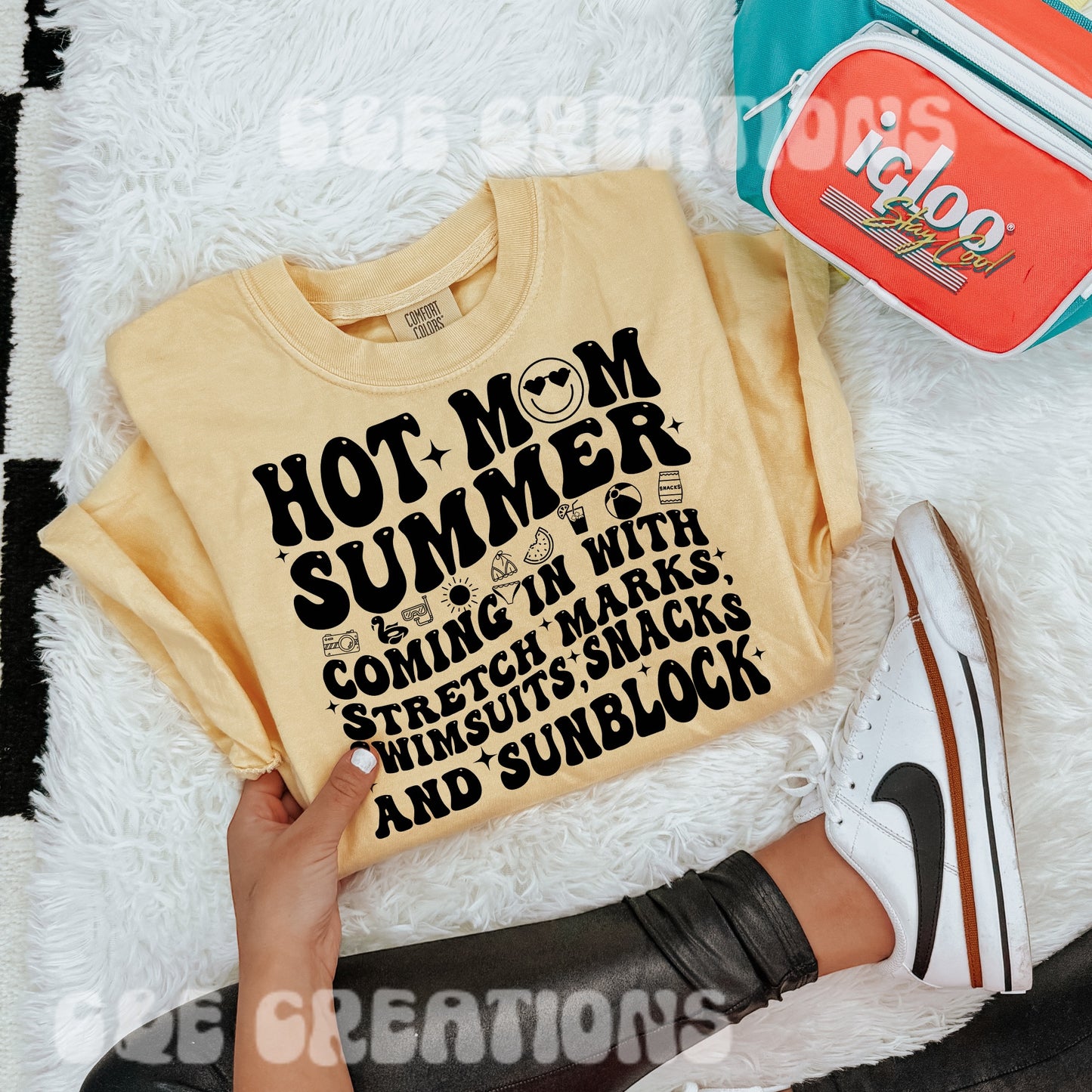 Hot Mom Summer Tshirt